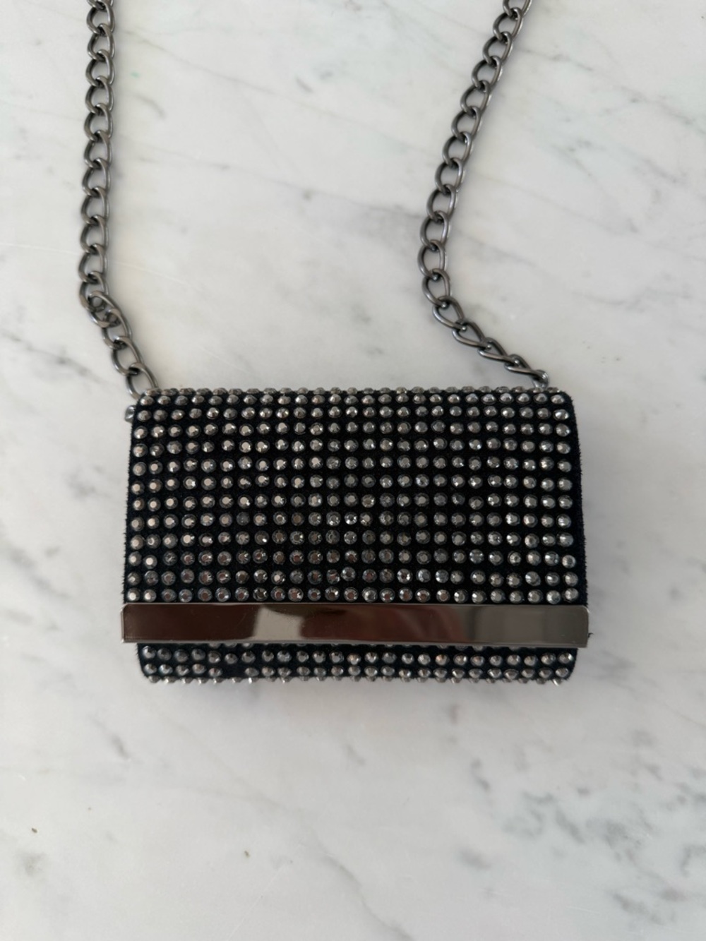 BCBG Max Azria Studded Mini Chain Bag - Picture 2 of 11